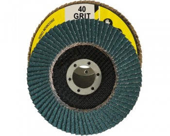Zirconium 40 Grit 4 1/2in Flap Disc 